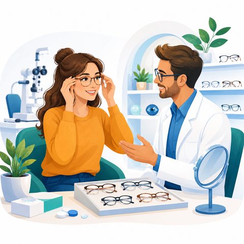 Brillenversicherung – Sehhilfen und Optikerberatung